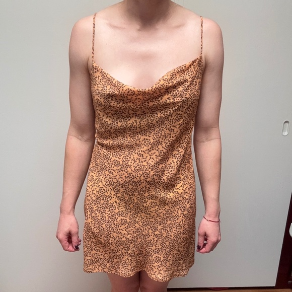 RESA Hailey Slip Dress: Cheetah-ish print - Picture 5 of 6